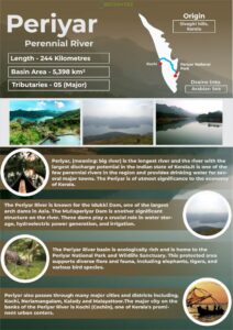 Infographics of Periyar River